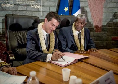 Visite de Manuel Valls à Mayotte