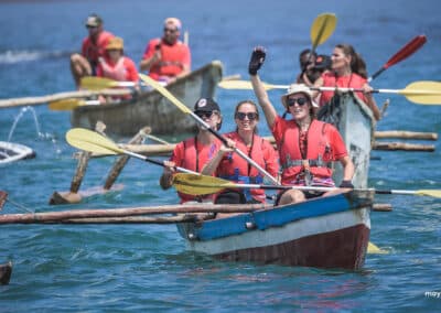 La course de Pirogue 2025 à Mamoudzou - Mayotte avec la présence du Marion Dufresne IFREMER - ©EightStudio - Photographe Mayotte