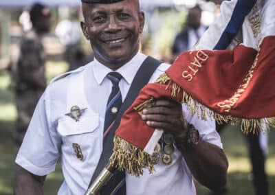 Première PAD pour Frédéric Poisot, Préfet de Mayotte avec le RSMA de Mayotte et en présence du maire de la commune d'Acoua