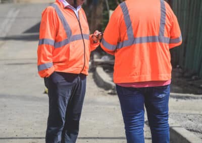 Reportage pour le Minorange de Bouygues construction avec Colas Mayotte et ETPC Mayotte