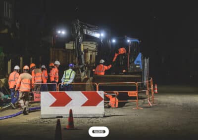 Reportage pour le Minorange de Bouygues construction avec Colas Mayotte et ETPC Mayotte