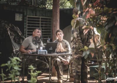 Le Parcours Nature est un passage du parcours des jeunes volontaires du Service Militaire Adapté de Mayotte pendant leur instruction militaire. - eight - photographe Mayotte