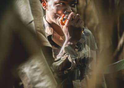 Le Parcours Nature est un passage du parcours des jeunes volontaires du Service Militaire Adapté de Mayotte pendant leur instruction militaire. - eight - photographe Mayotte