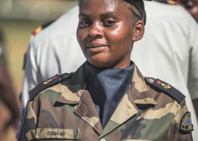 PAD (Présentation au drapeau) à Koungou en présence du maire et d'une délégation de la préfecture de Mayotte) le 21 avril 2026 - Eight Photographe Mayotte