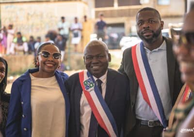 PAD (Présentation au drapeau) à Koungou en présence du maire et d'une délégation de la préfecture de Mayotte) le 21 avril 2026 - Eight Photographe Mayotte