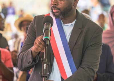 PAD (Présentation au drapeau) à Koungou en présence du maire et d'une délégation de la préfecture de Mayotte) le 21 avril 2026 - Eight Photographe Mayotte