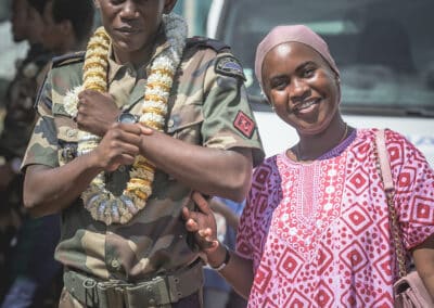 PAD (Présentation au drapeau) à Koungou en présence du maire et d'une délégation de la préfecture de Mayotte) le 21 avril 2026 - Eight Photographe Mayotte