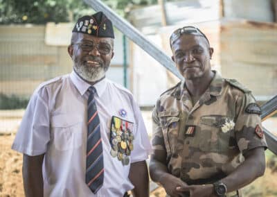 PAD (Présentation au drapeau) à Koungou en présence du maire et d'une délégation de la préfecture de Mayotte) le 21 avril 2026 - Eight Photographe Mayotte