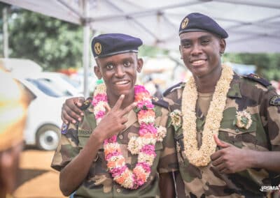 PAD (Présentation au drapeau) à Koungou en présence du maire et d'une délégation de la préfecture de Mayotte) le 21 avril 2026 - Eight Photographe Mayotte