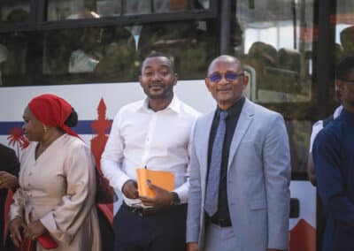 Inauguration des nouveaux Bus dy service M'safara à Mayotte - le 29 mai 2026 - ©Eight / Bertrand Fanonnel