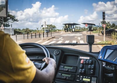 Inauguration des nouveaux Bus dy service M'safara à Mayotte - le 29 mai 2026 - ©Eight / Bertrand Fanonnel