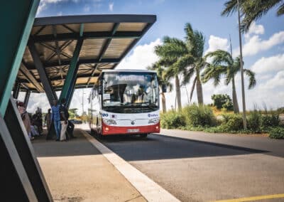 Inauguration des nouveaux Bus dy service M'safara à Mayotte - le 29 mai 2026 - ©Eight / Bertrand Fanonnel