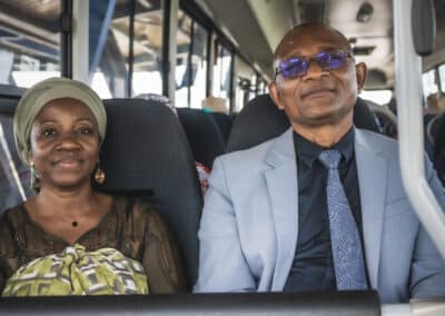 Inauguration des nouveaux Bus dy service M'safara à Mayotte - le 29 mai 2026 - ©Eight / Bertrand Fanonnel