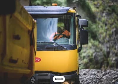 Reportage pour le Minorange de Bouygues construction avec Colas Mayotte et ETPC Mayotte
