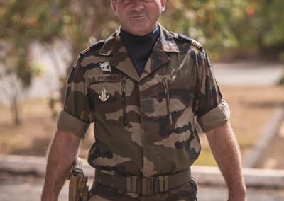 Passation de commandement entre le colonel Soubra et le colonel Toyer à la tête du Régiment du Service Militaire Adapté de Mayotte