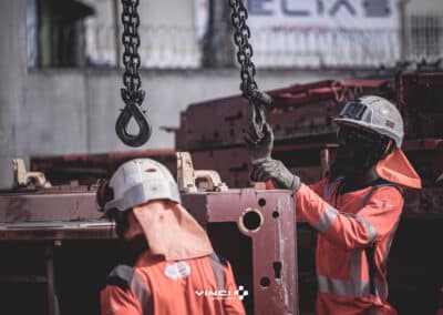 Tournée de Chantier avec Vinci Construction Outre-mer (SMAE, SMTPC, SOGEA, SMAA, OCIDIM) en tout 18 chantiers et sites sur tout Mayotte - Eight Photographe Mayotte ©2026