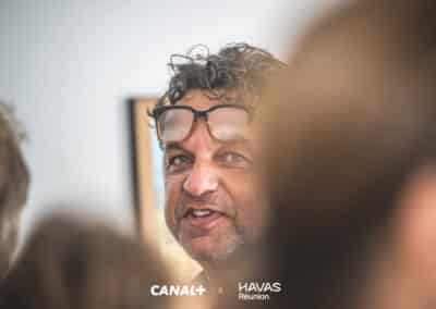 Shooting Havas pour Canal + . Photos de Making of avec Digital Studio à la vidéo et Havas Réunion à la Direction Artistique